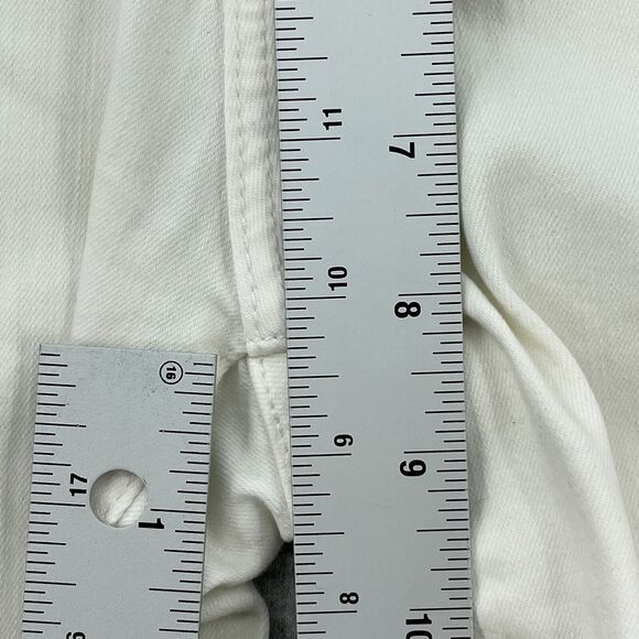 Articles of Society Jeans Womens 28 White Denim Skinny Low Rise 5 Pocket - Picture 8 of 12